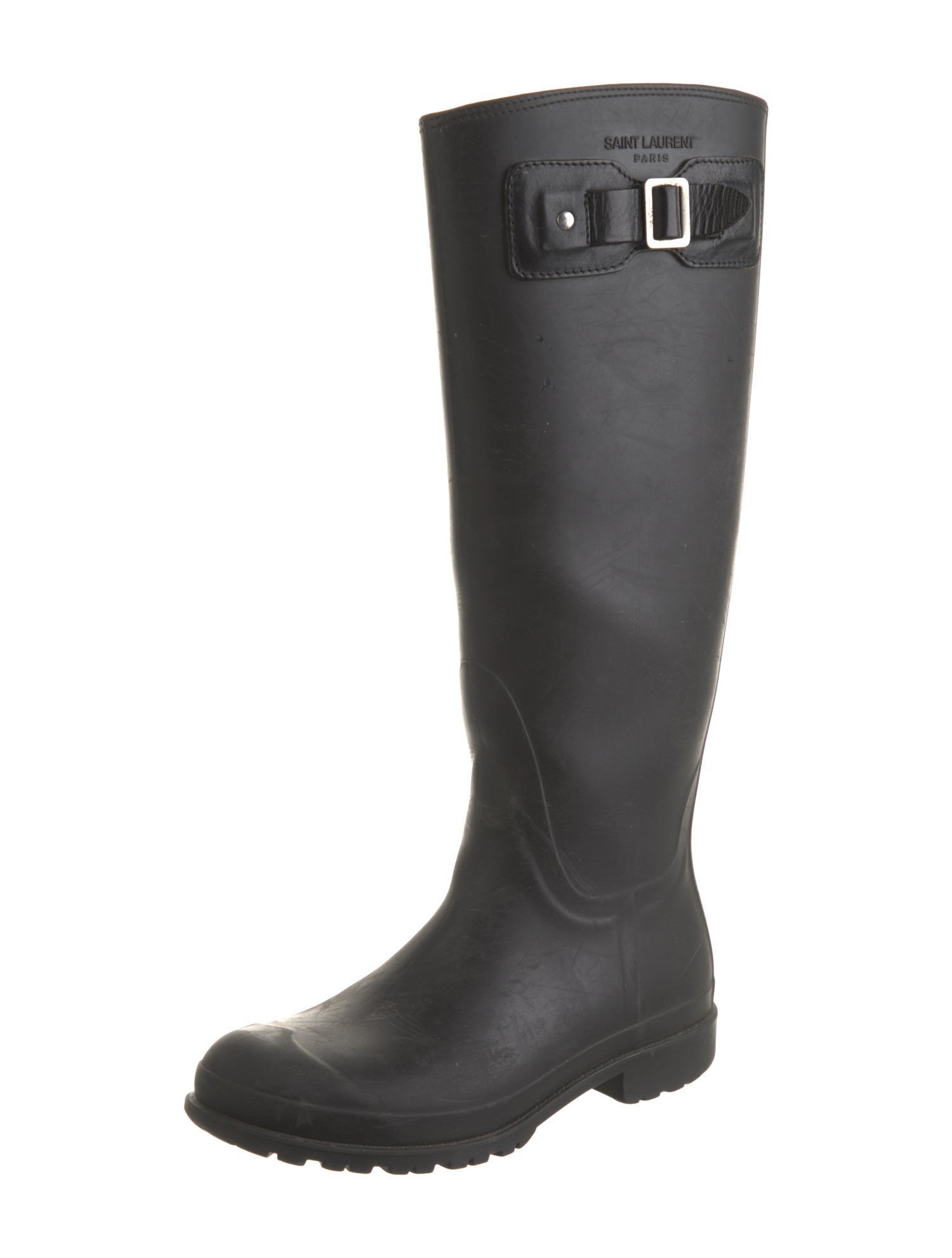 Saint Laurent Rubber Rain Boots